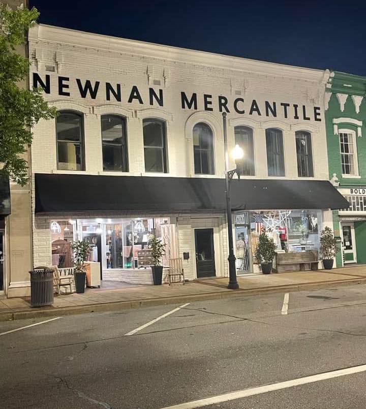 The Ellie + Roo Boutique is inside the Newnan Mercantile building in Newnan GA.  It won a "Best Of" Award from the Newnan-Coweta Magazine.